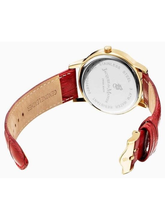 NWT Jacques Du Manoir Genesis Gents White Dial Men\'s Watch